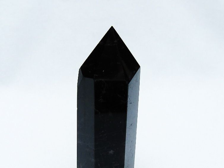 モリオン 純天然 黒水晶 六角柱 [t401-4631] 3枚目