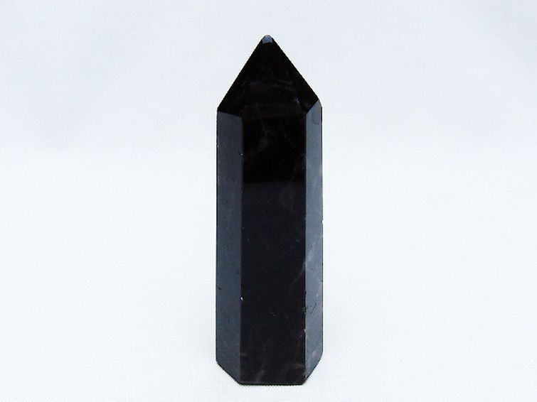 モリオン 純天然 黒水晶 六角柱 [t401-4632] 1枚目