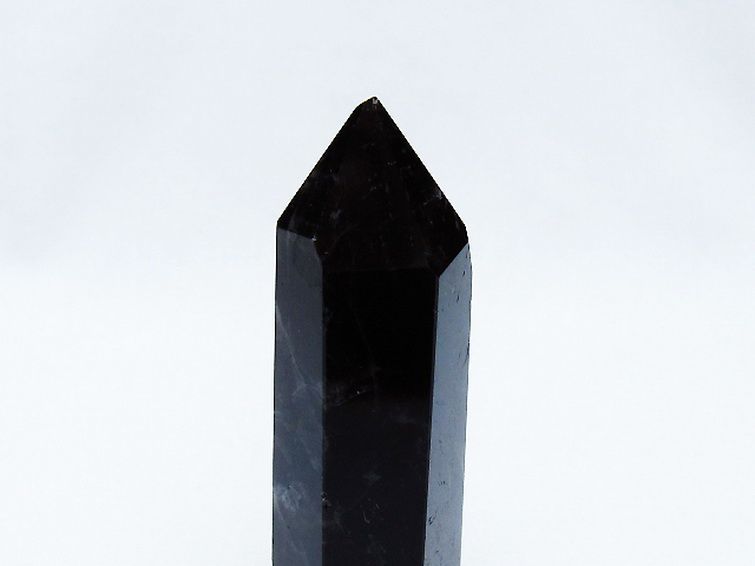 モリオン 純天然 黒水晶 六角柱 [t401-4632] 3枚目