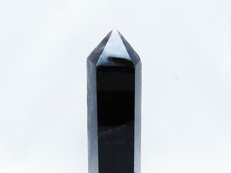 モリオン 純天然 黒水晶 六角柱 [t401-4705] 2枚目