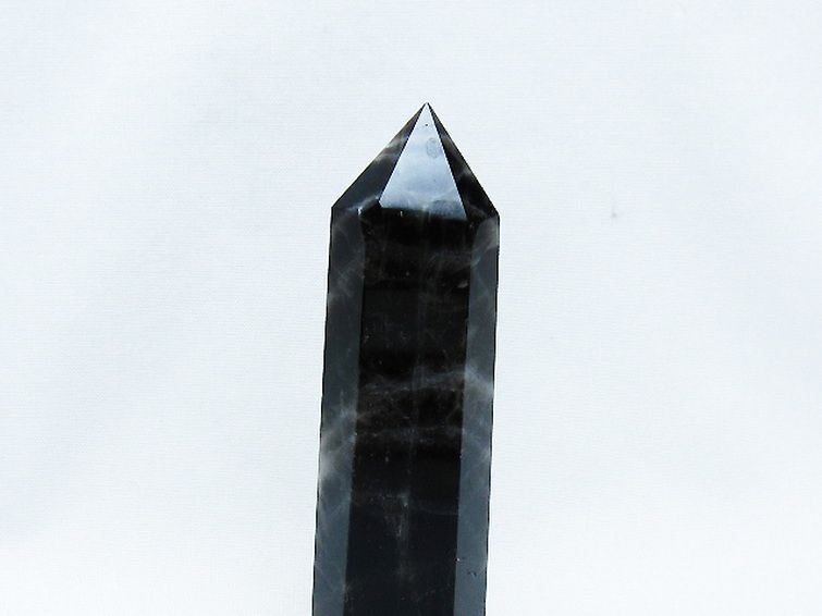 モリオン 純天然 黒水晶 六角柱 [t401-4711] 2枚目