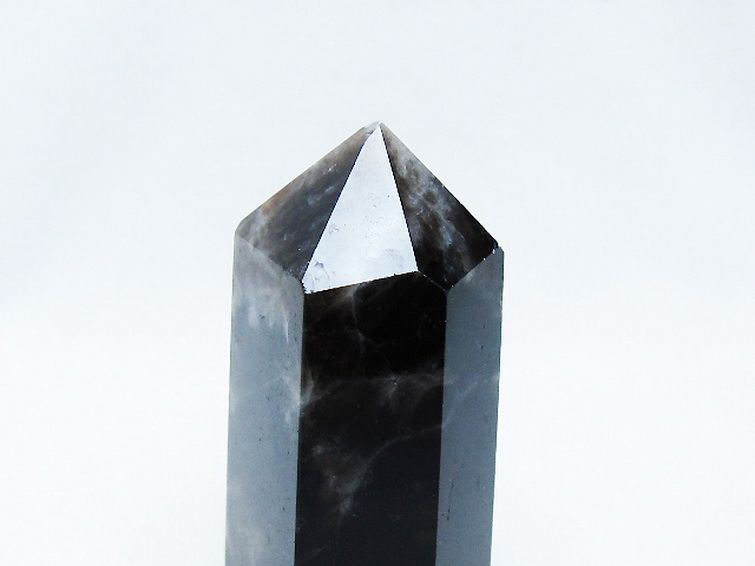 モリオン 純天然 黒水晶 六角柱 [t401-4720] 3枚目