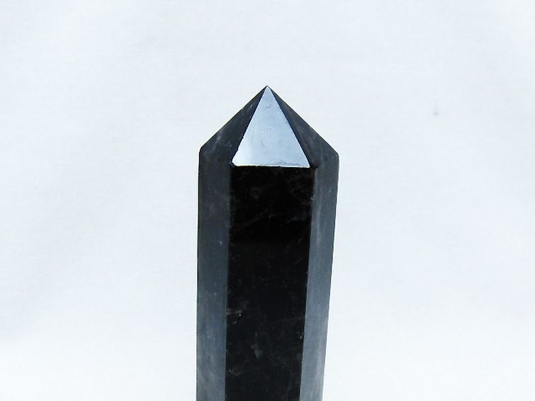 モリオン 純天然 黒水晶 六角柱 [t401-4724] 2枚目