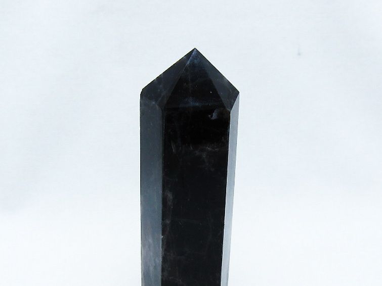 モリオン 純天然 黒水晶 六角柱 [t401-4724] 3枚目