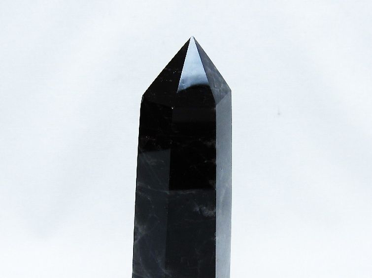 モリオン 純天然 黒水晶 六角柱 [t401-4736] 3枚目