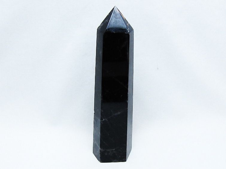 モリオン 純天然 黒水晶 六角柱 [t401-4739] 1枚目