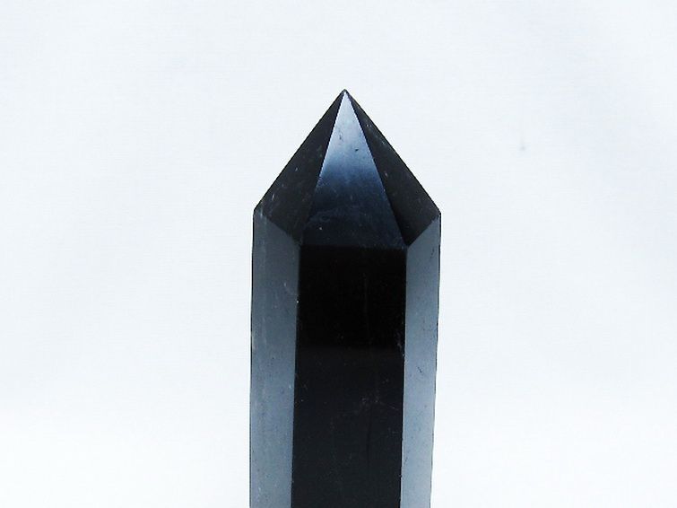 モリオン 純天然 黒水晶 六角柱 [t401-4762] 2枚目