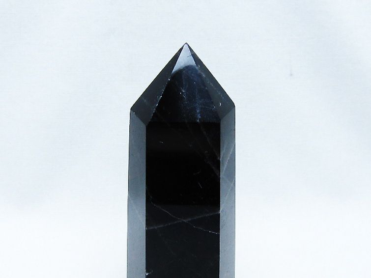 モリオン 純天然 黒水晶 六角柱 [t401-4764] 2枚目