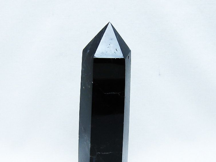 モリオン 純天然 黒水晶 六角柱 [t401-4777] 3枚目