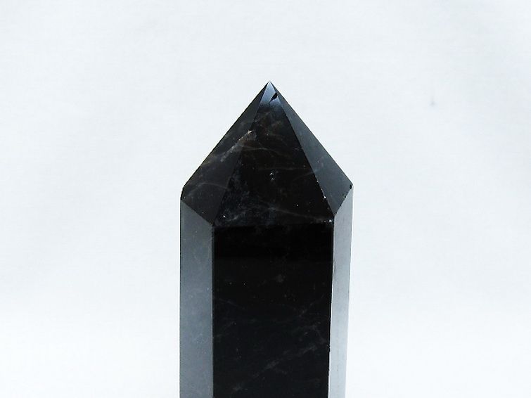 モリオン 純天然 黒水晶 六角柱 [t401-4796] 2枚目