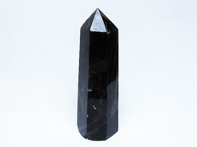 モリオン 純天然 黒水晶 六角柱 [t401-4965] 1枚目