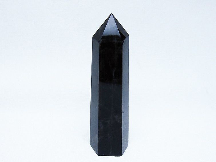 モリオン 純天然 黒水晶 六角柱 [t401-4995] 1枚目