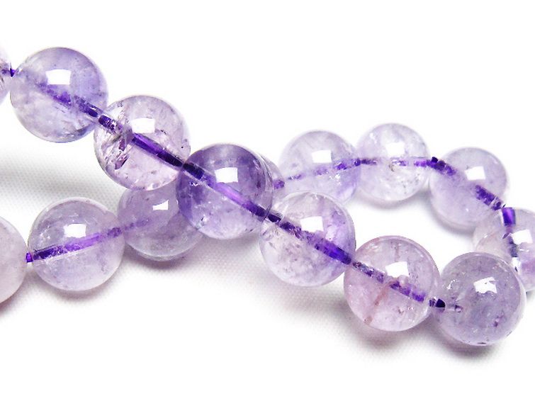 アメジストブレスレット 12mm [T403-18275] 2枚目