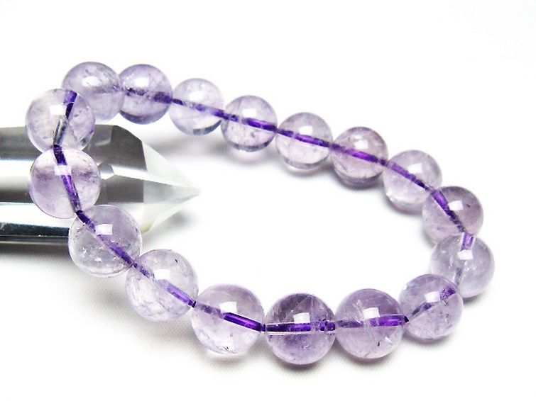 アメジストブレスレット 12mm [T403-18278] 1枚目