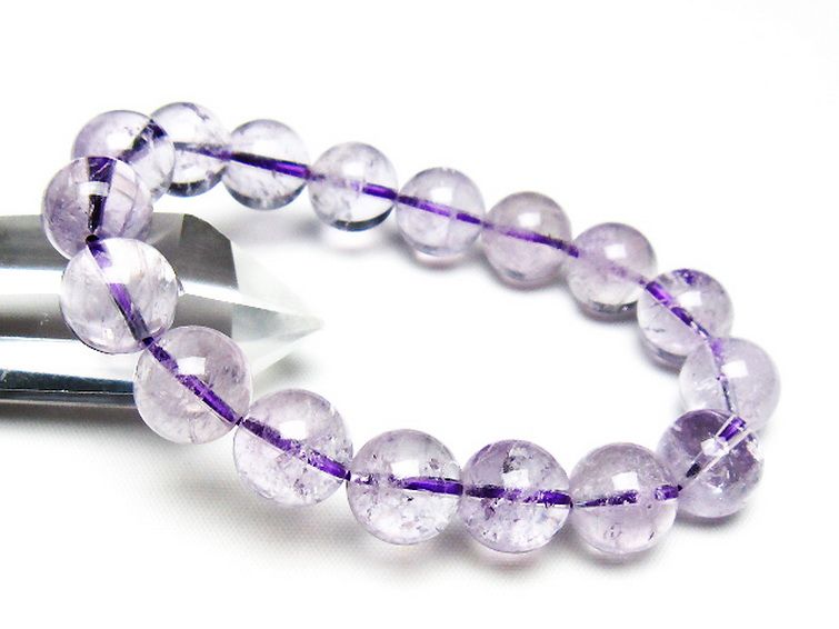 アメジストブレスレット 10mm [T403-18283] 1枚目