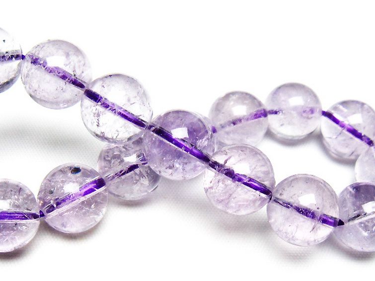アメジストブレスレット 10mm [T403-18283] 2枚目