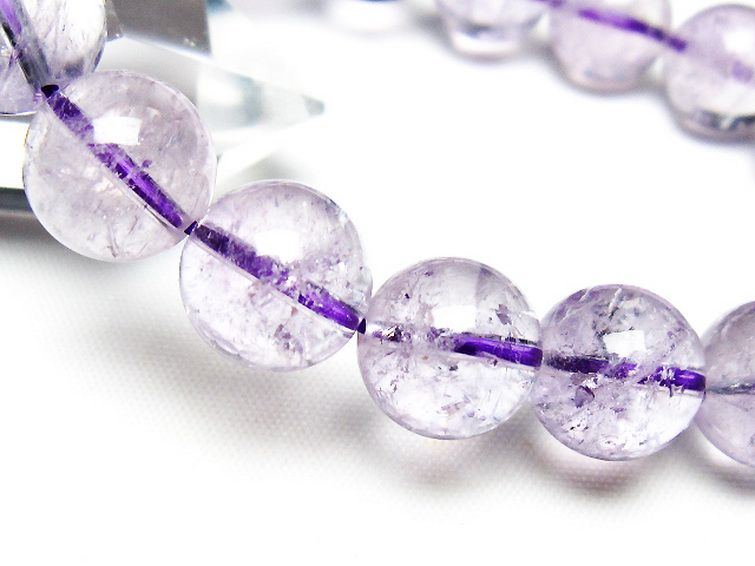 アメジストブレスレット 10mm [T403-18283] 3枚目