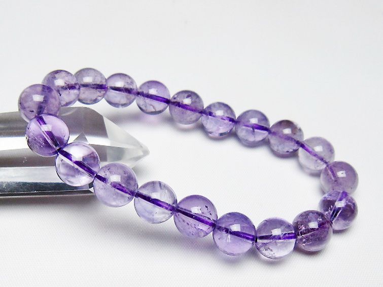 アメジストブレスレット 10mm [t403-18510] 1枚目