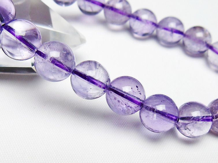 アメジストブレスレット 10mm [t403-18510] 3枚目