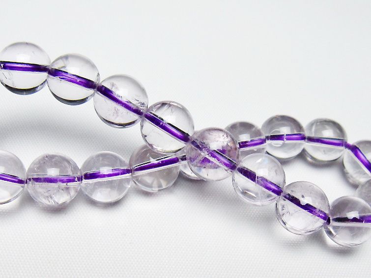 アメジストブレスレット 10mm [t403-18519] 2枚目