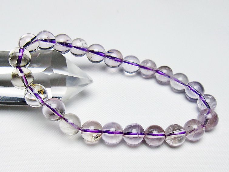 アメジストブレスレット 8mm [t403-18533] 1枚目