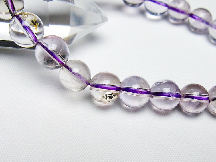 アメジストブレスレット 8mm [t403-18533] 3枚目