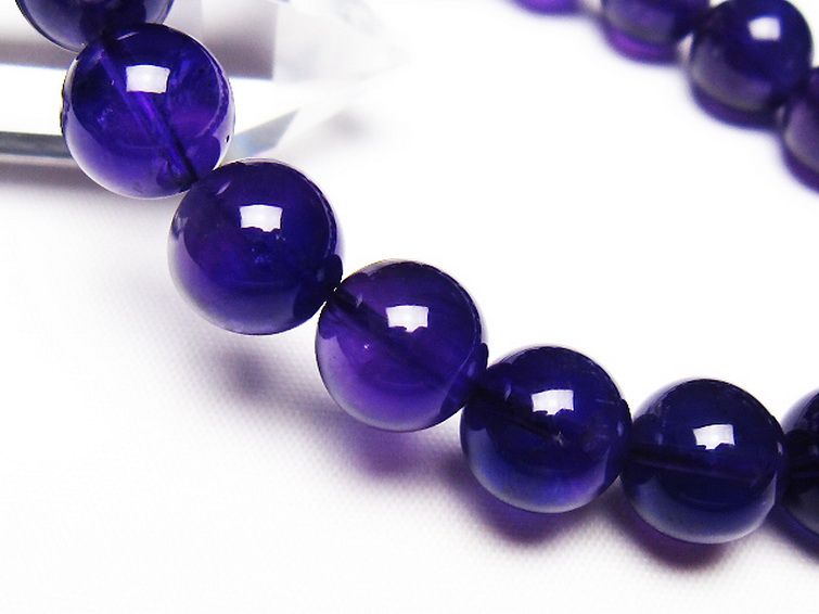 北投石　アメジストブレスレット保証書付き 台湾産【北投石 hokutolite ブレスレッット】（保証書付き）イエロー