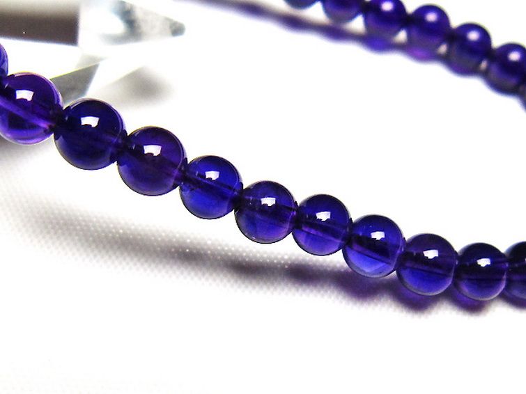 アメジストブレスレット 5mm [t406-3802] 3枚目