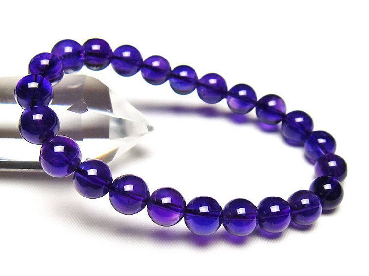 アメジストブレスレット 8mm [t406-3808] 1枚目