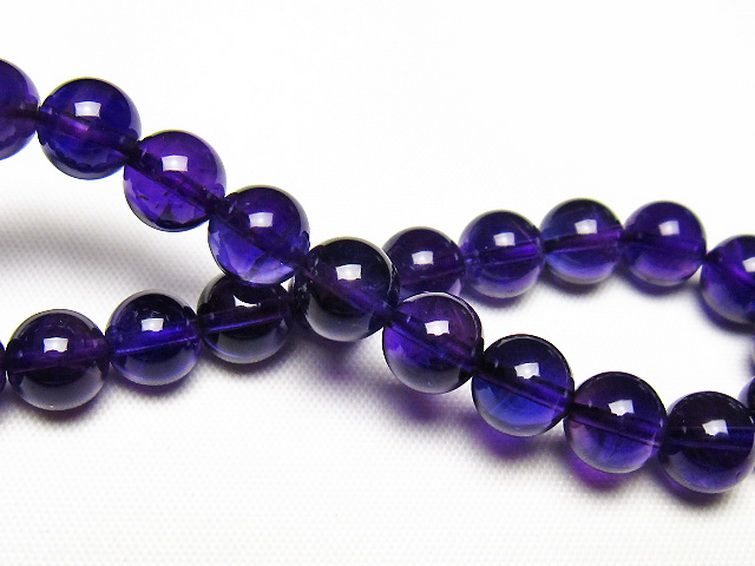 アメジストブレスレット 8mm [t406-3811] 2枚目