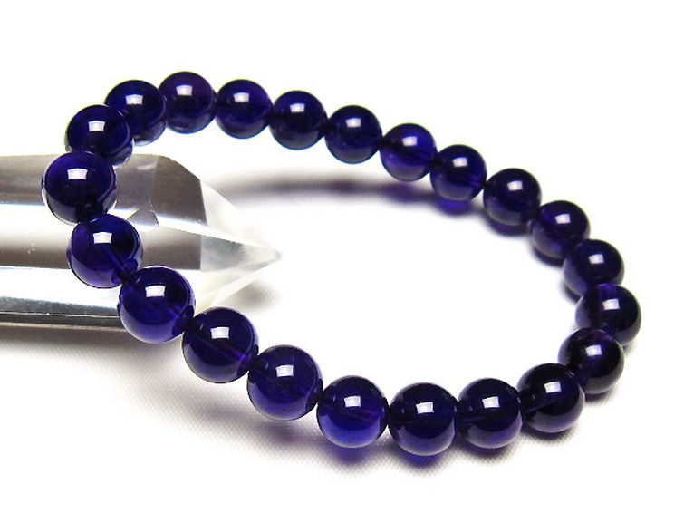 アメジストブレスレット 9mm [t406-3816] 1枚目