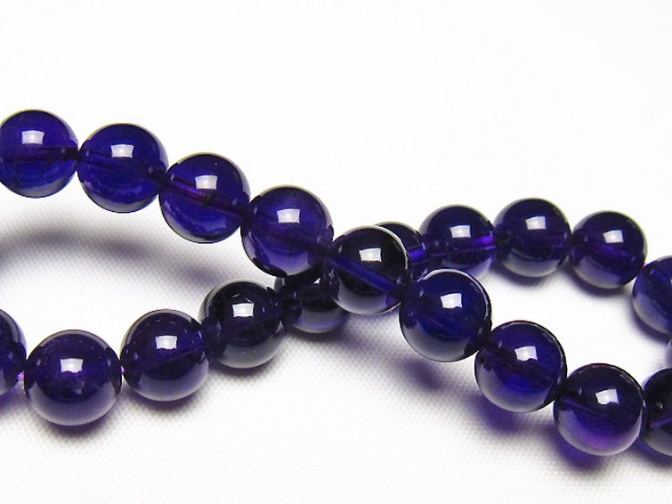 アメジストブレスレット 9mm [t406-3816] 2枚目