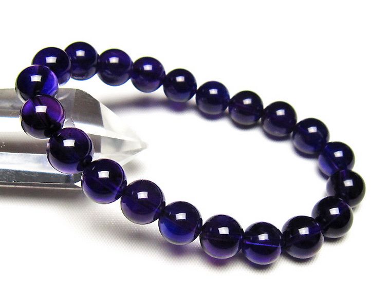 アメジストブレスレット 9mm [t406-3818] 1枚目