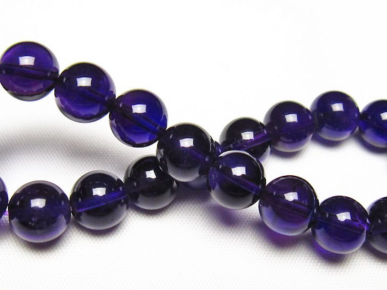 アメジストブレスレット 9mm [t406-3818] 2枚目
