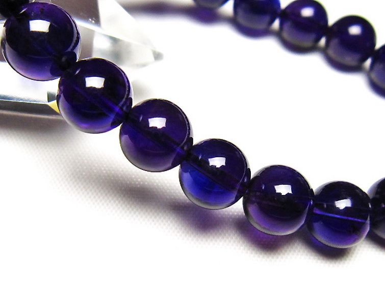 アメジストブレスレット 9mm [t406-3818] 3枚目