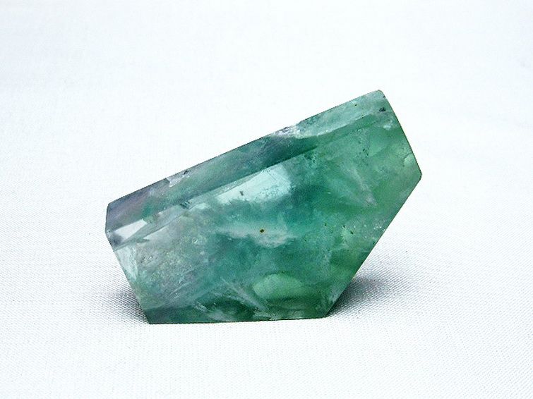 エンジェルフェザー フローライト 原石[T41-1640] 1枚目