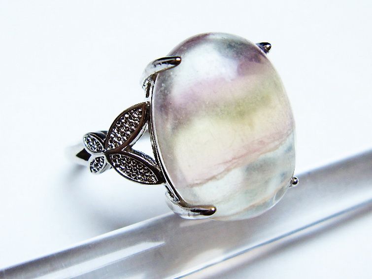 フローライト 指輪(17号)[T426-8536] 3枚目