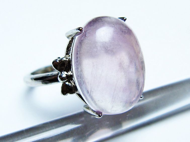 フローライト指輪(17号)[T426-8631] 3枚目