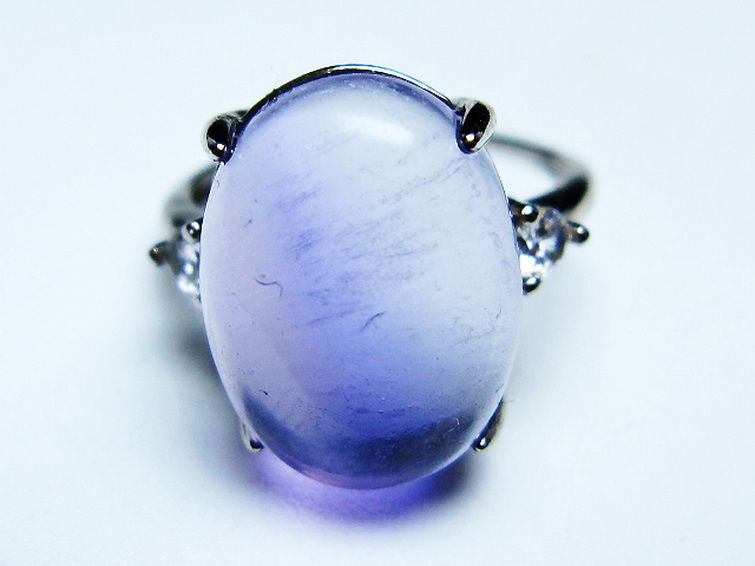 フローライト指輪(18号)[T426-8636] 1枚目