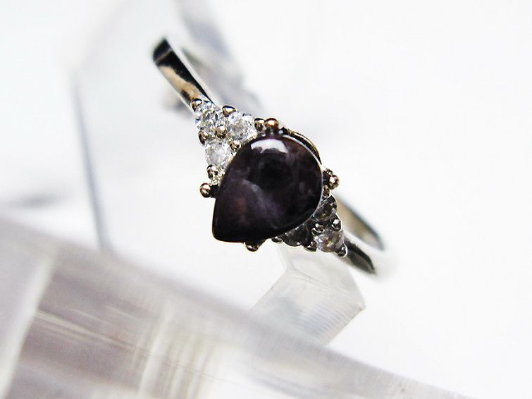 スギライト指輪(16号)[T427-4775] 2枚目