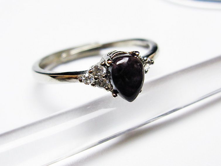 スギライト指輪(16号)[T427-4775] 3枚目