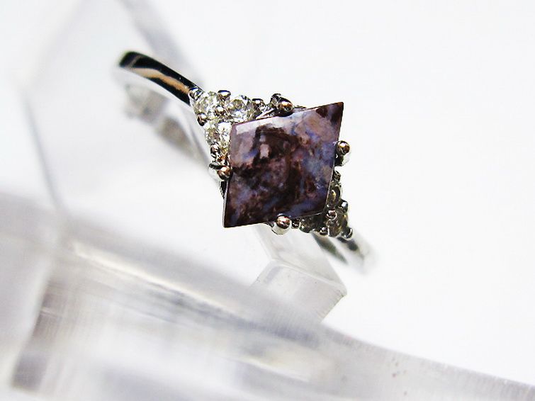 スギライト指輪(18号)[T427-4781] 2枚目