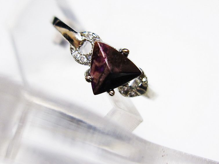 スギライト指輪(15号)[T427-4786] 2枚目