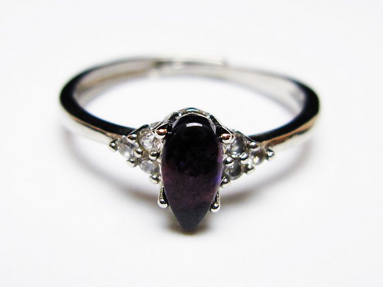 スギライト指輪(18号)[T427-4802] 1枚目