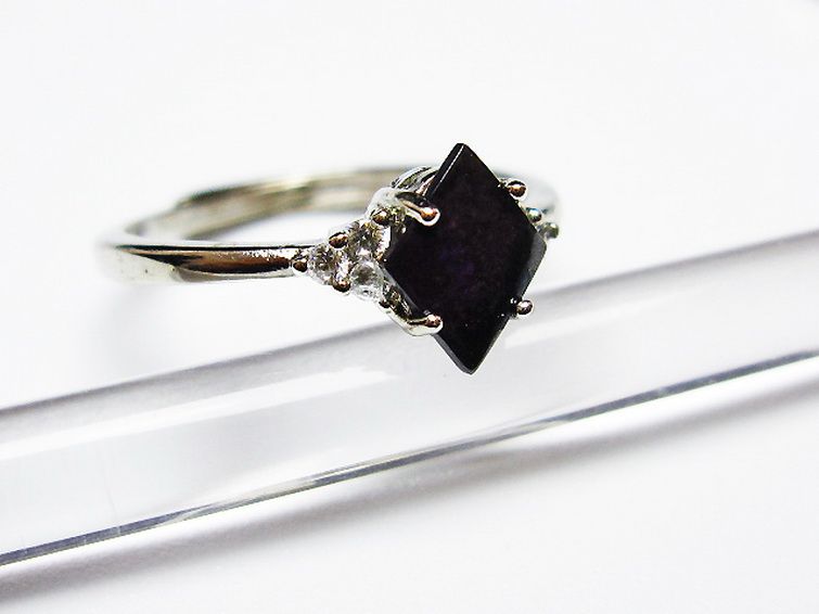 スギライト指輪(17号)[T427-4811] 3枚目