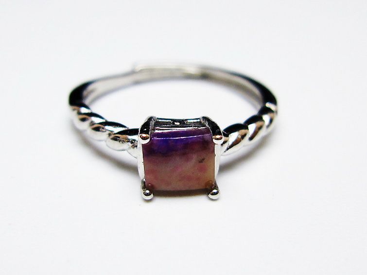 スギライト指輪(11号)[T427-4816] 1枚目