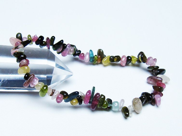 ミックスカラートルマリンブレスレット[T429-1009] 1枚目