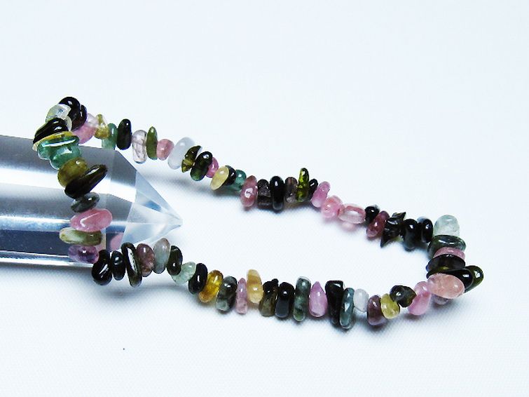 ミックスカラートルマリンブレスレット[T429-1015] 1枚目