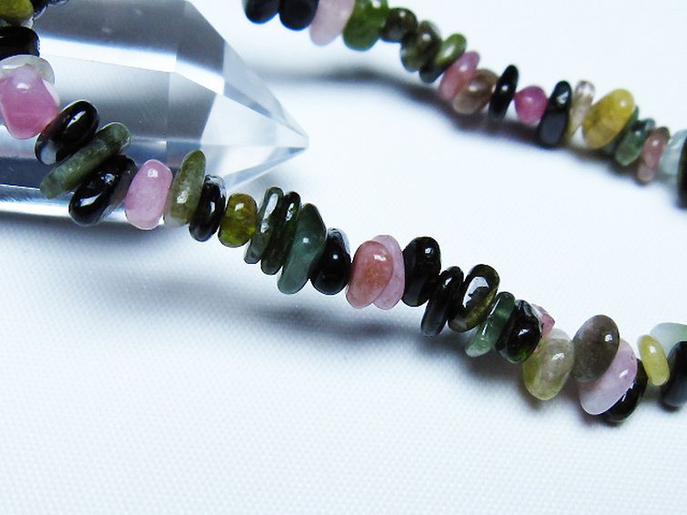ミックスカラートルマリンブレスレット[T429-1054] 2枚目