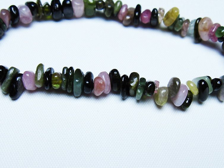 ミックスカラートルマリンブレスレット[T429-1054] 3枚目